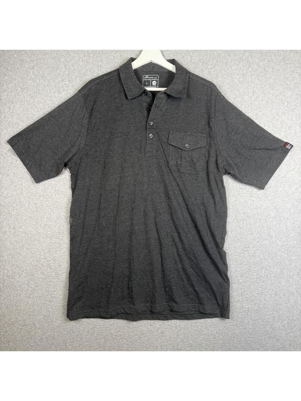 IQ Apparel Uniforms X Pizza Hut Short Sleeve Black Polo Shirt Men's Large
